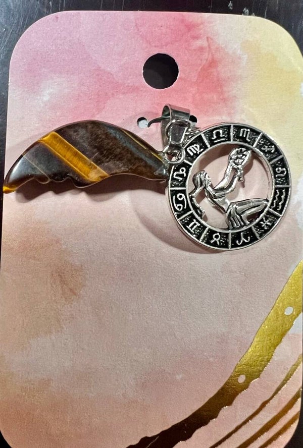 Crystal & Charm Necklace