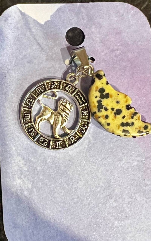 Crystal & Charm Necklace