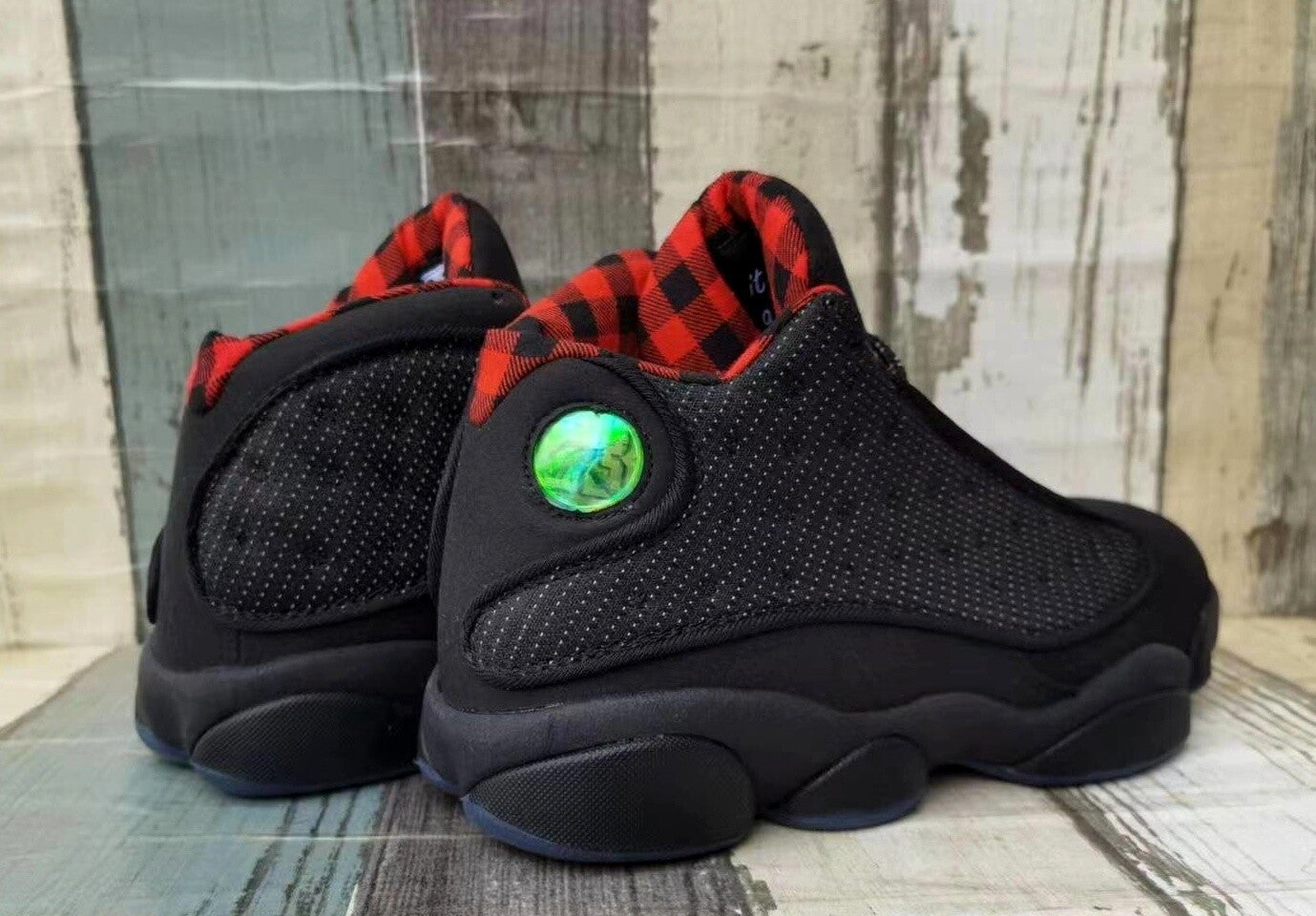 Jordan retro 13 biggie black and red