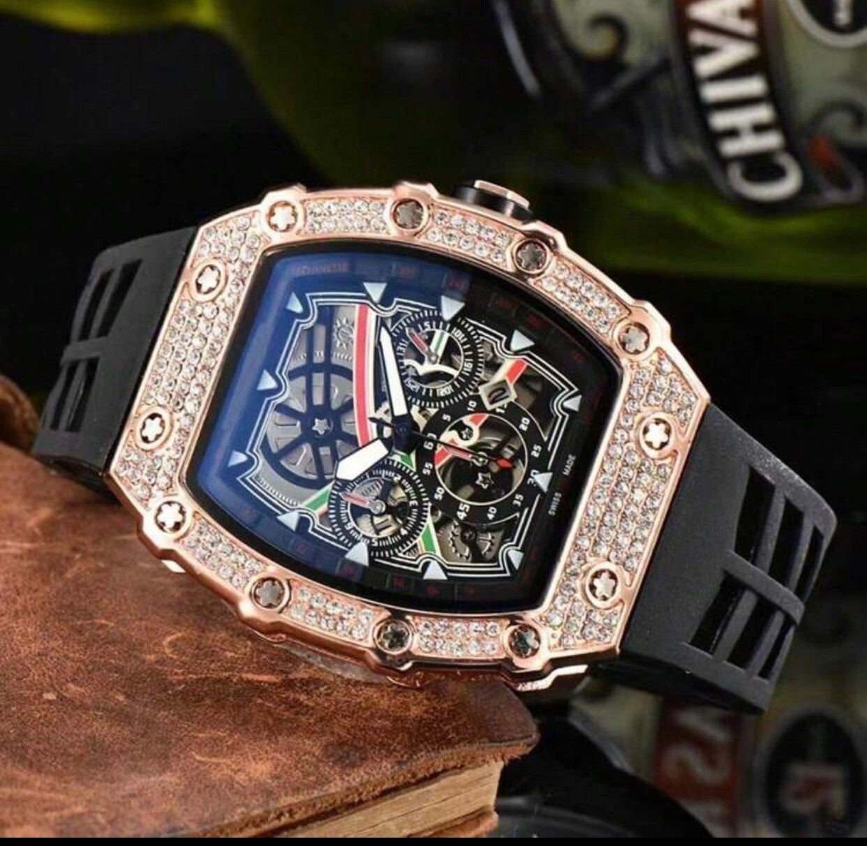 iced out watch