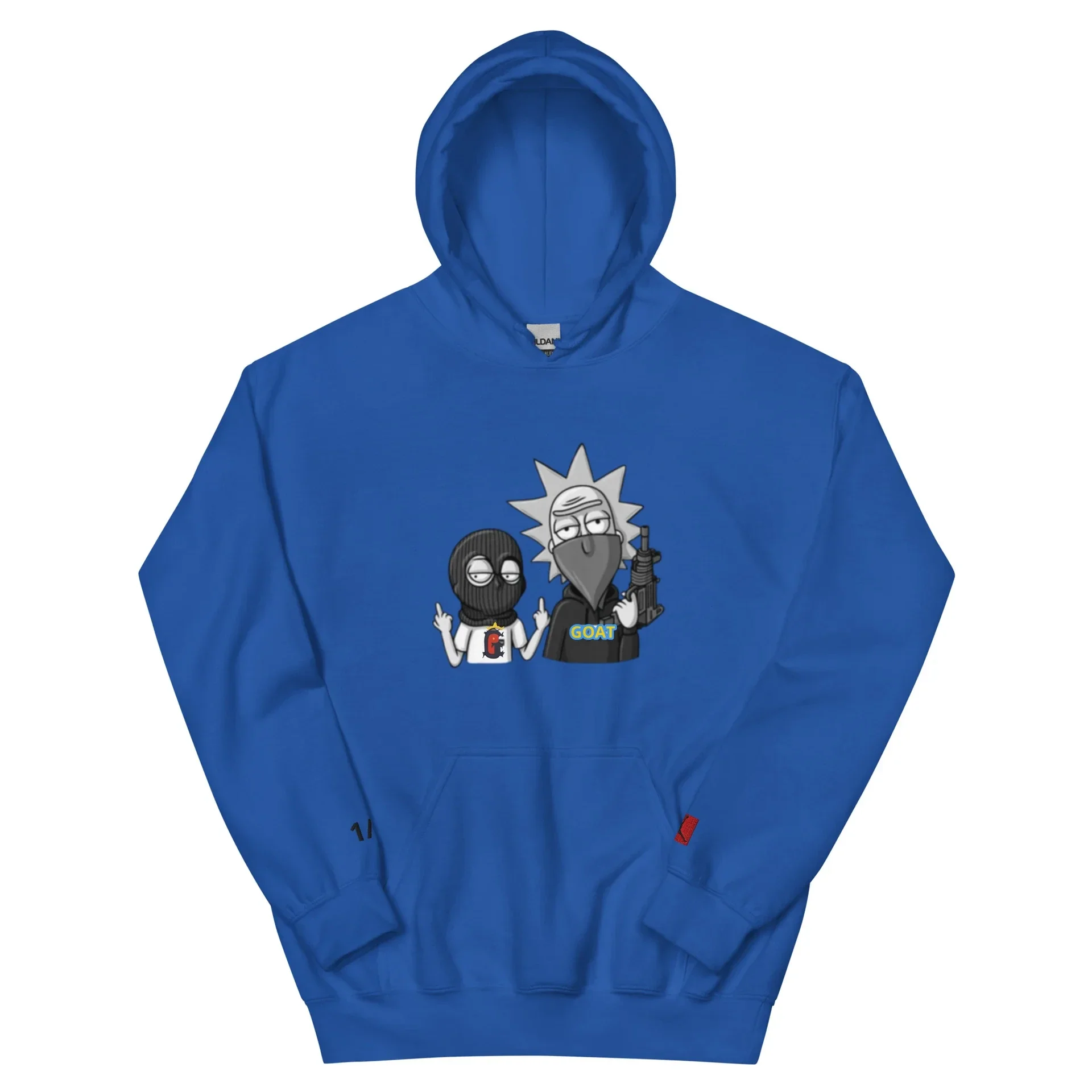 g.p.d hoodie blue