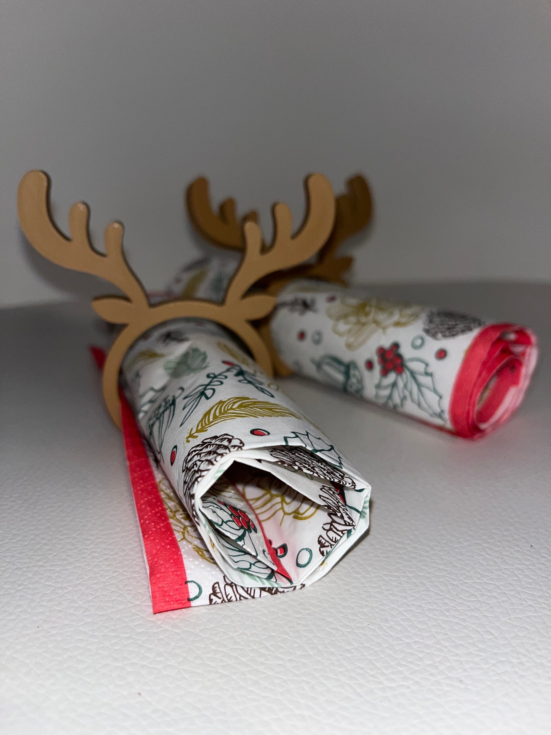 Porte-serviette Renne – Décoration de table festive