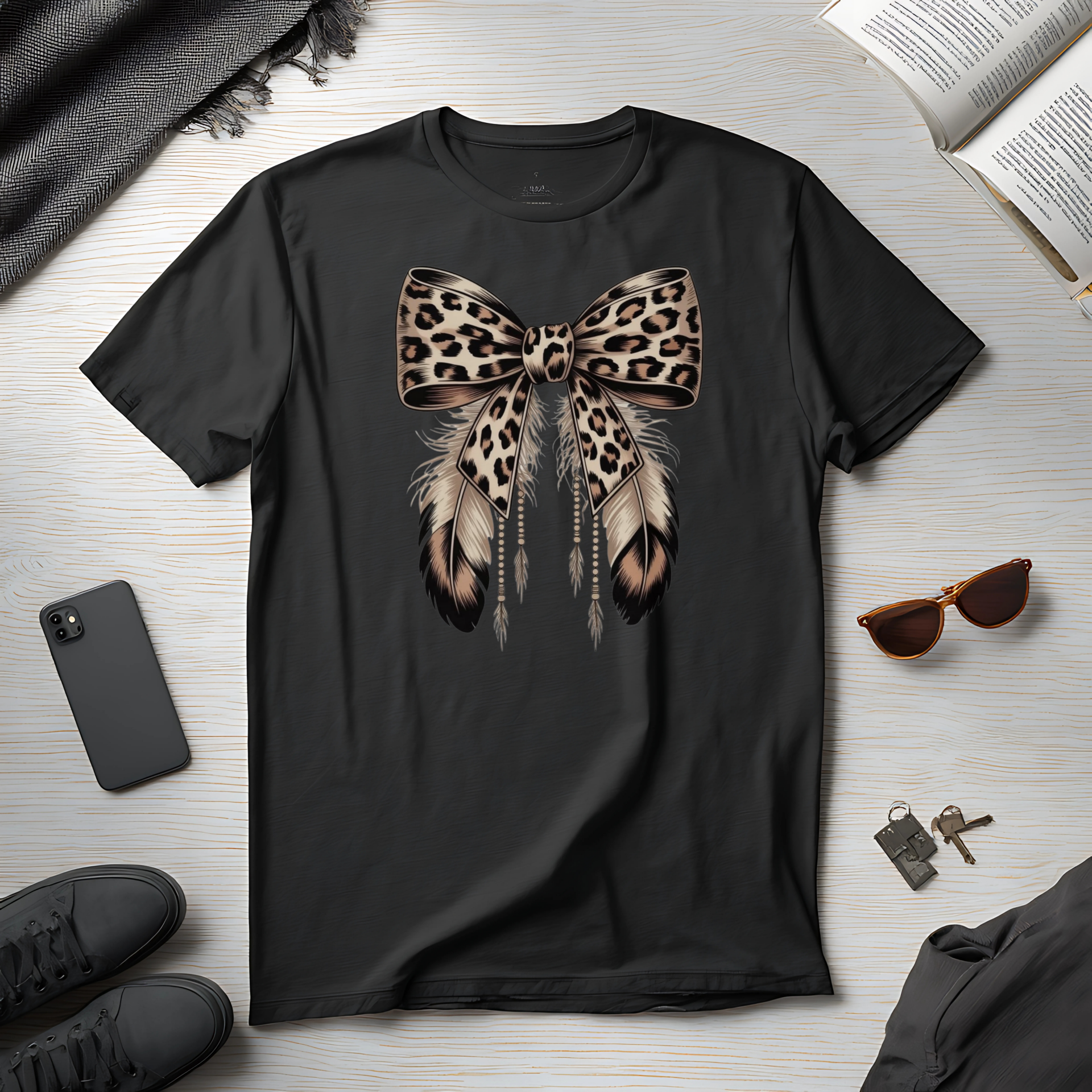 Leopard Print x Feather