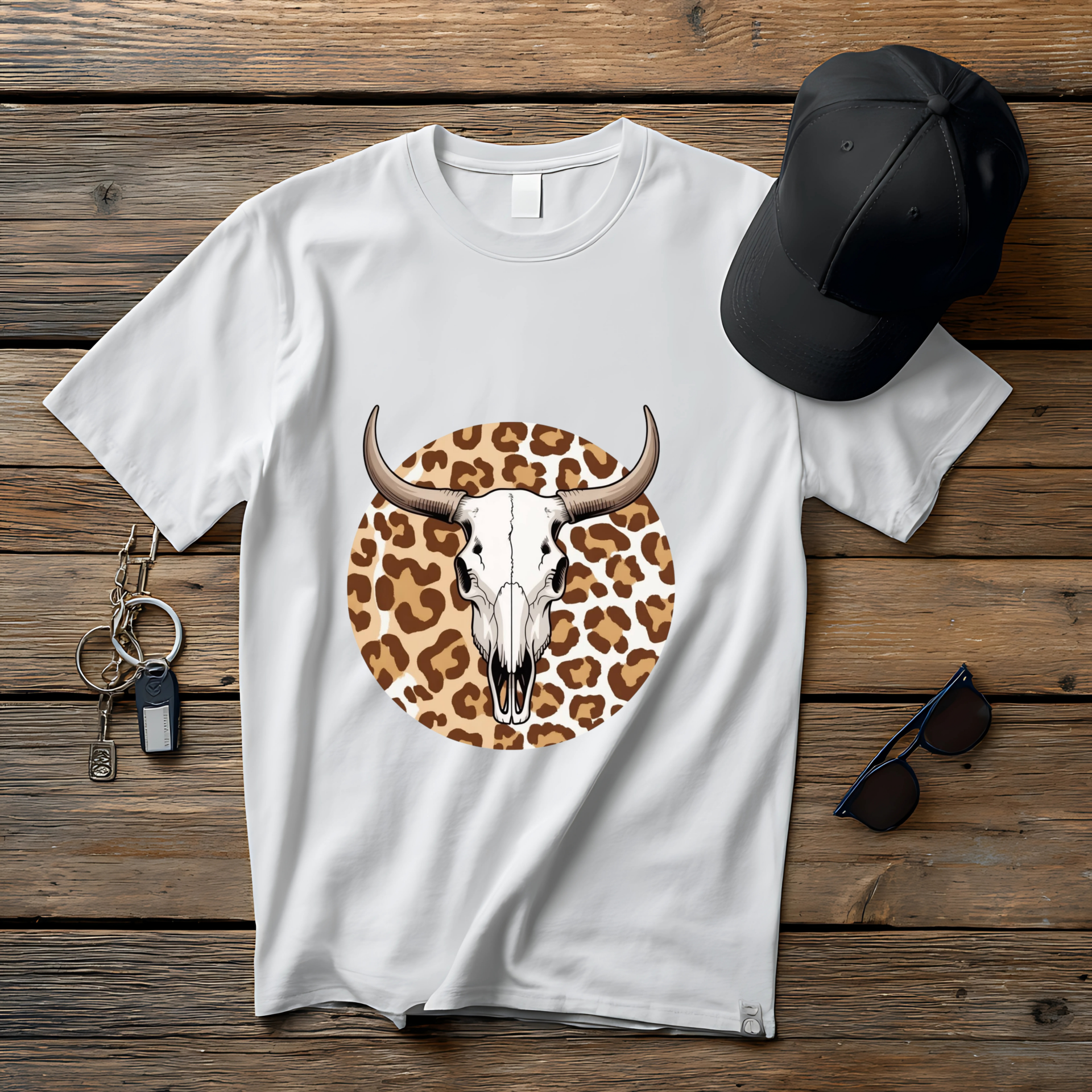Leopard Print Horns