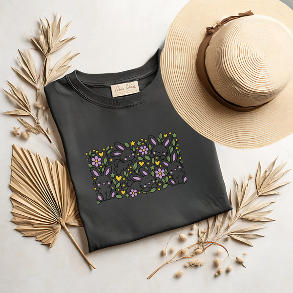 Rabbits & Flowers