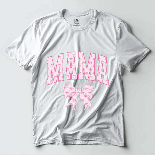 Mama (Pink Bow Print)