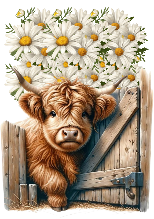 A5 Highland Cow