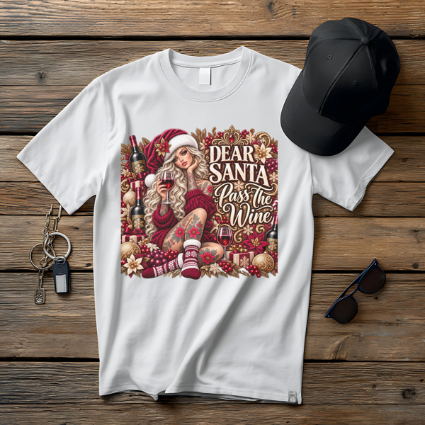 Dear Santa Pass the Wine