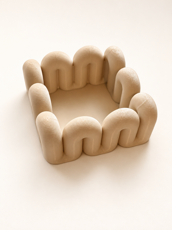 Arched Square Trinket Tray