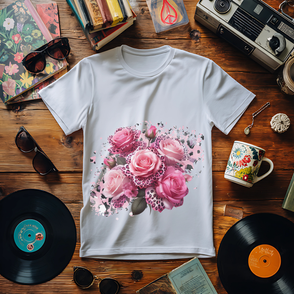 Pink Leopard Roses