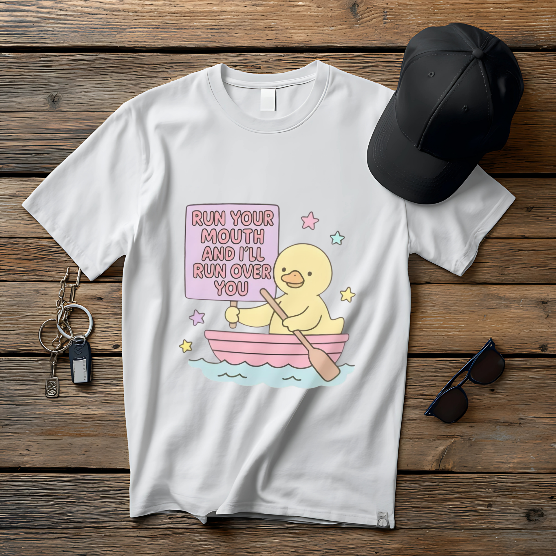 Run Your Mouth And I'll Run Over You