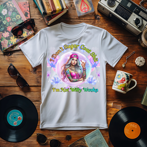 I Don't Sugar Coat Shit I'm Not Willy Wonka