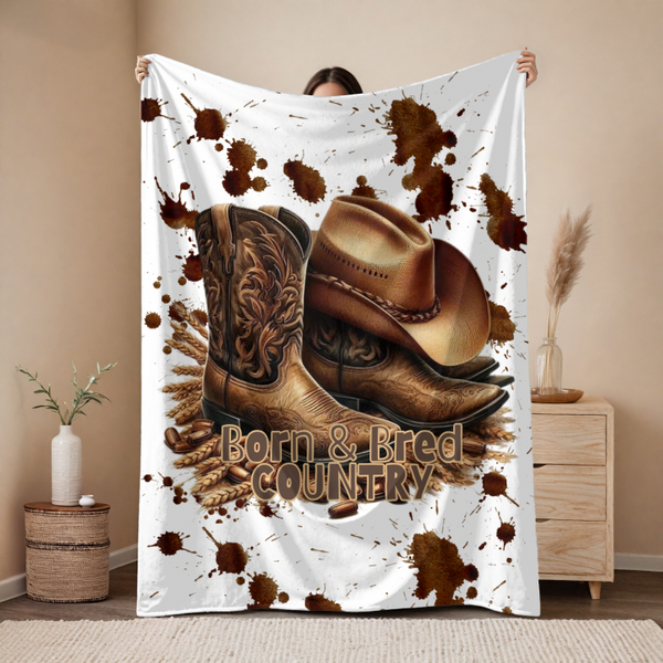 Born & Bred Country Knit Blanket