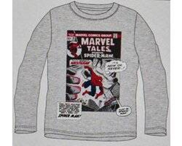 Disney Spiderman T-shirt Grijs Marvel Tales