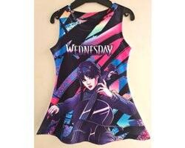 Wednesday Jurkje Cello Multicolor Paars