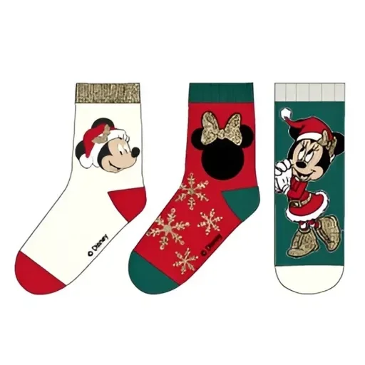 Minnie Mouse Kerst Sokken Snow