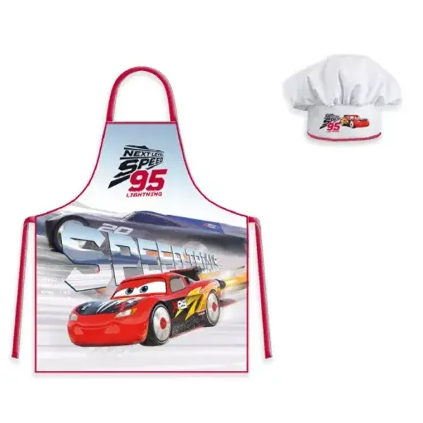 Disney Cars Kokssetje Speed Rode Auto muts en short