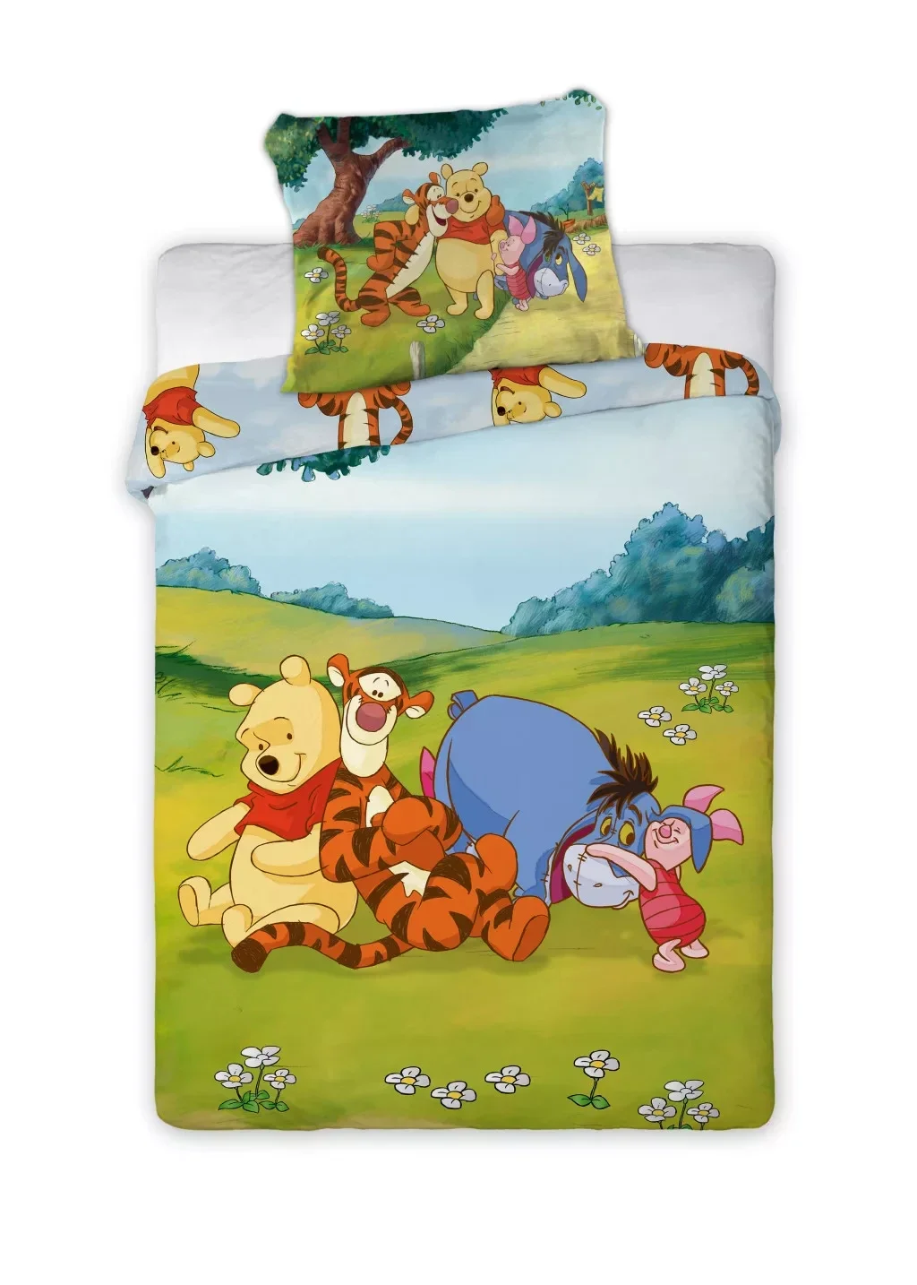 Winnie The Pooh Dekbedovertrek Baby Maat 100 cm x 135 cm