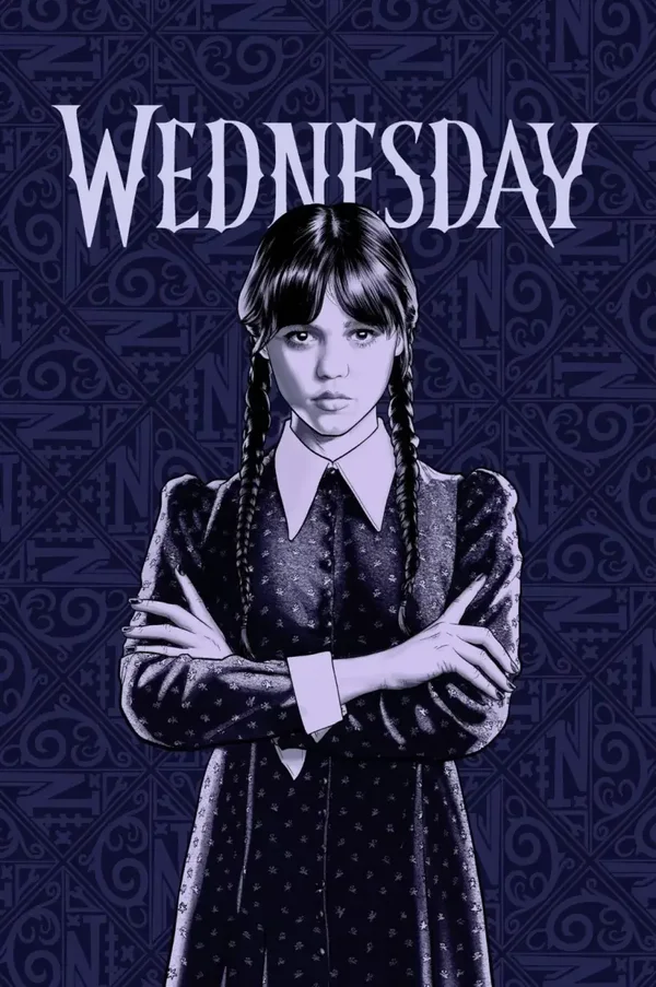 Wednesday Color Deken Polar Fleece