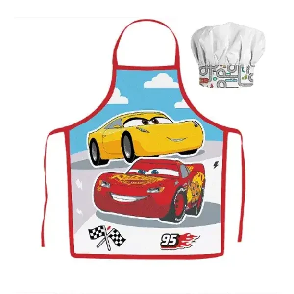 Disney Cars Kokssetje Geel en Rode Auto