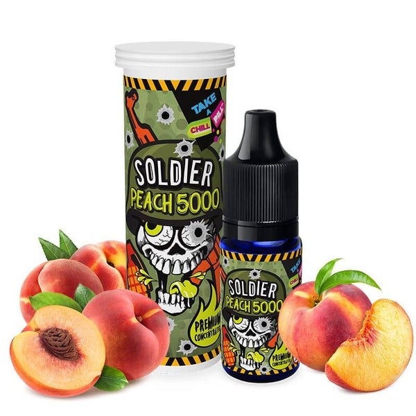 CHILL PILL SOLDIER PEACH 10ML