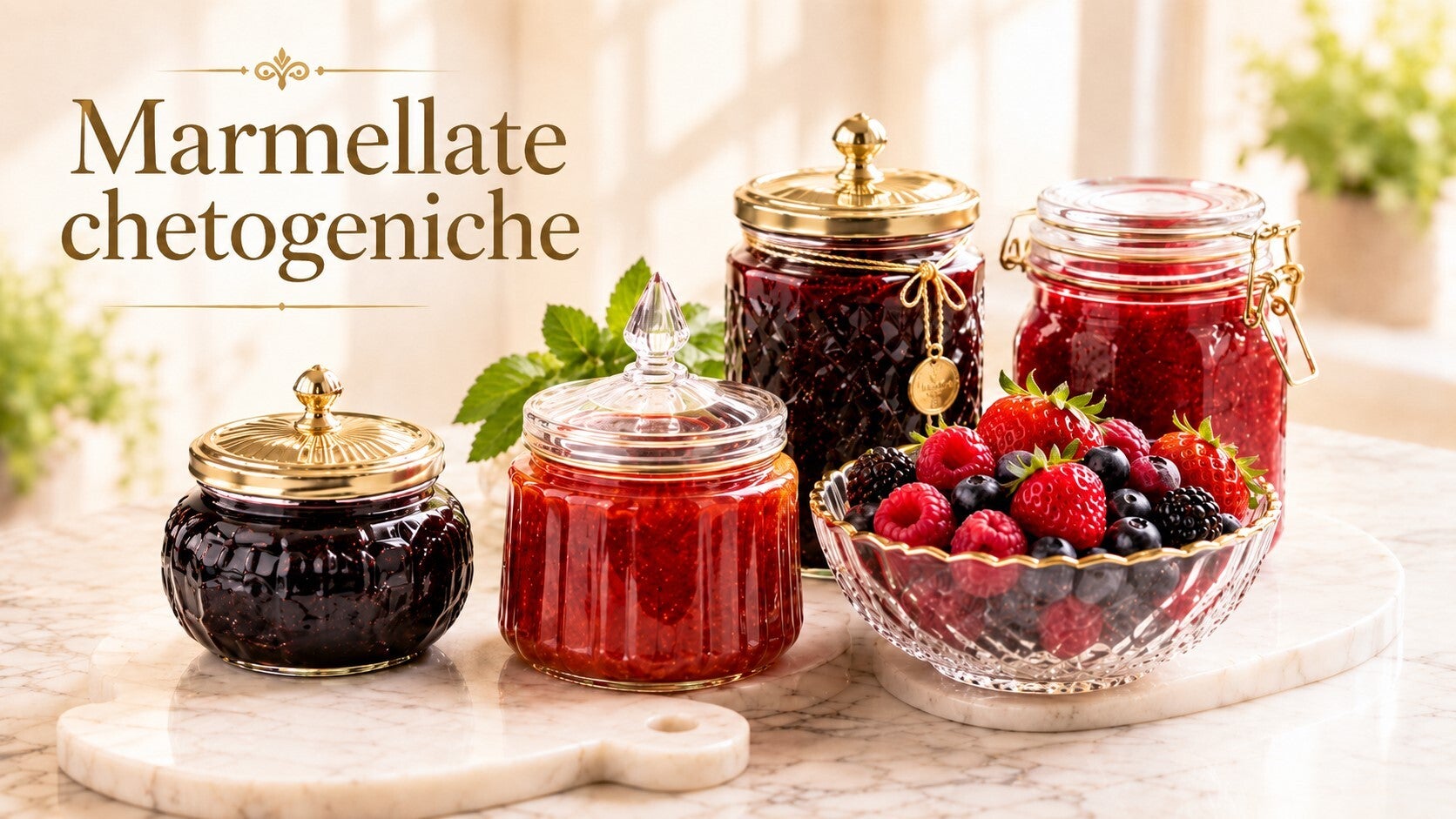 Marmellate chetogeniche fatte in casa: fragole, lamponi, mirtilli e frutti di bosco in versioni senza zucchero, ricche di gusto e perfette per ogni momento della giornata.
