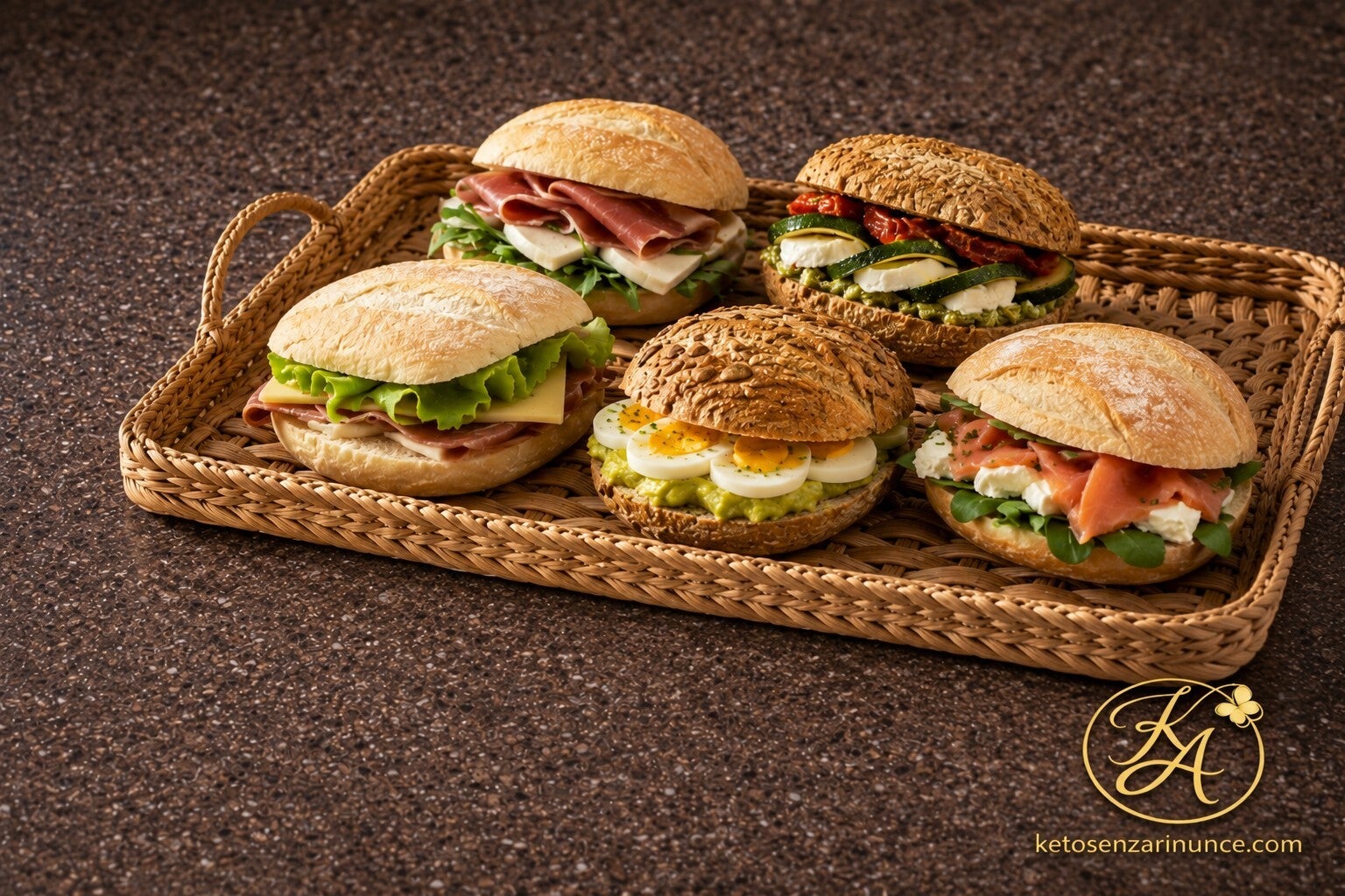In questa categoria trovi i nostri panini farciti chetogenici: morbidi o rustici, semplici o più sfiziosi, sempre pensati per offrirti gusto, praticità e soddisfazione. Idee perfette per pranzo, cena, buffet o pasti da portare con te, con farciture divers