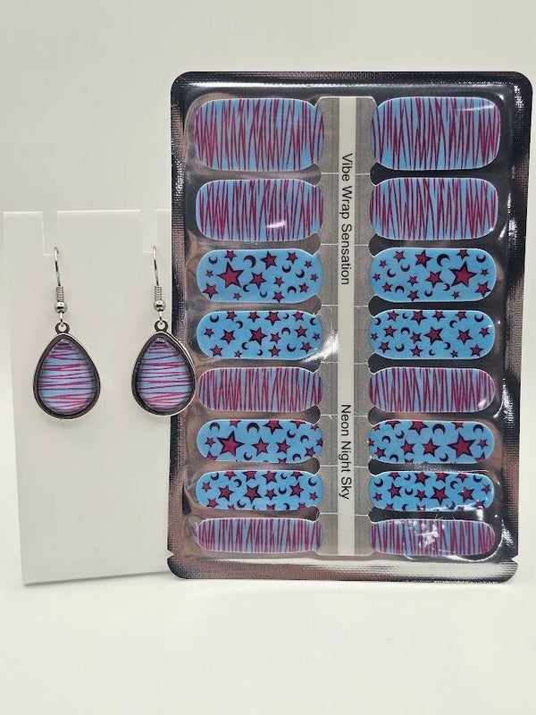 Neon Night Sky: The Complete Glow Set – Vibe Wrap Sensation