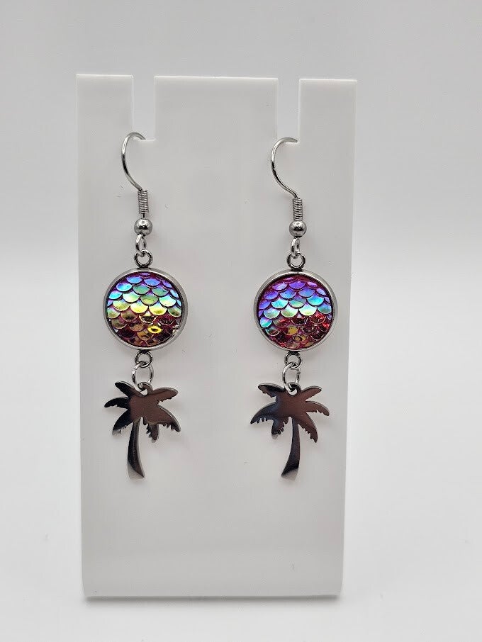 Palm Tree Scales (Pink)