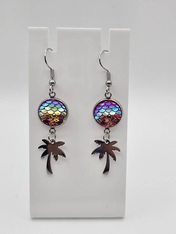 Palm Tree Scales (Pink)