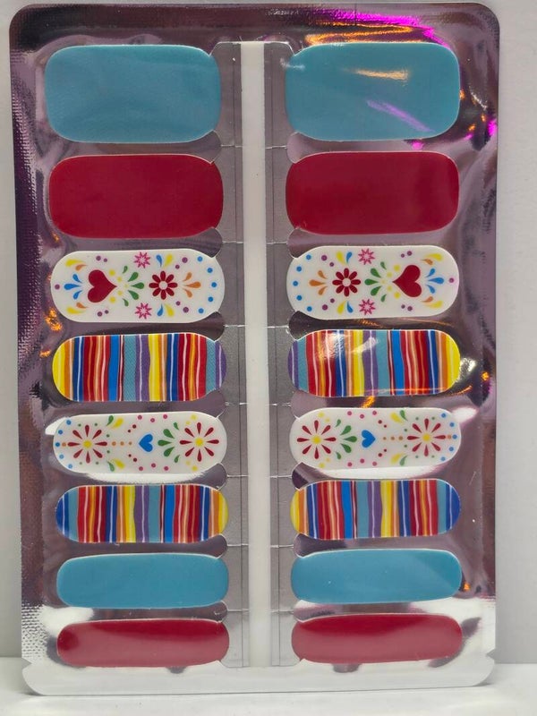 Bohemian Summer Nail Wraps
