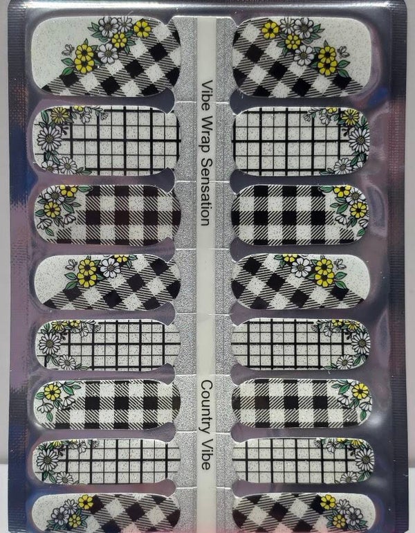 Country Vibe Nail Wrap