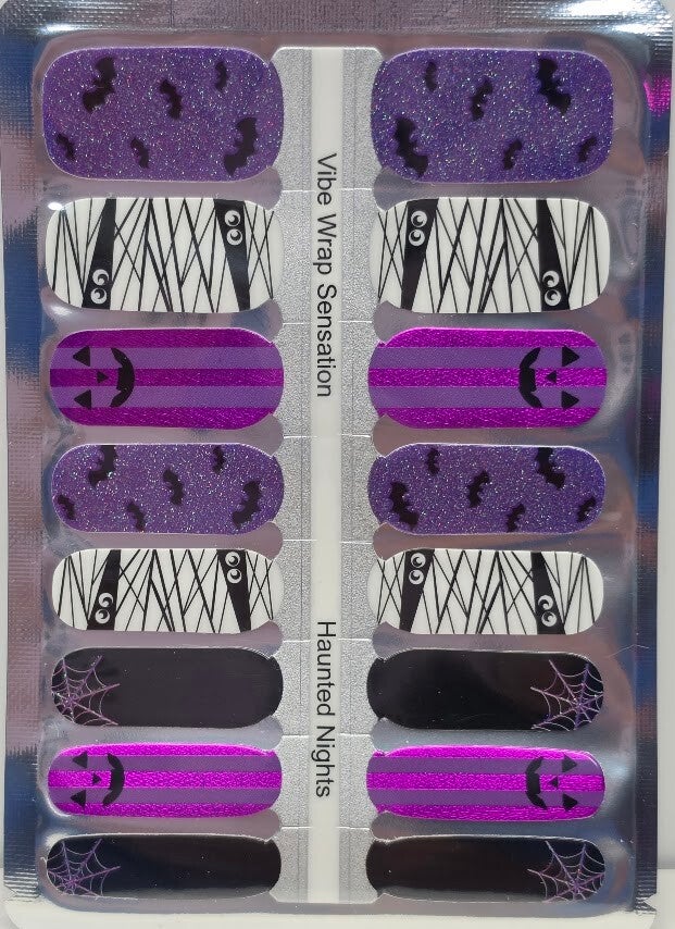 Haunted Nights Nail Wraps