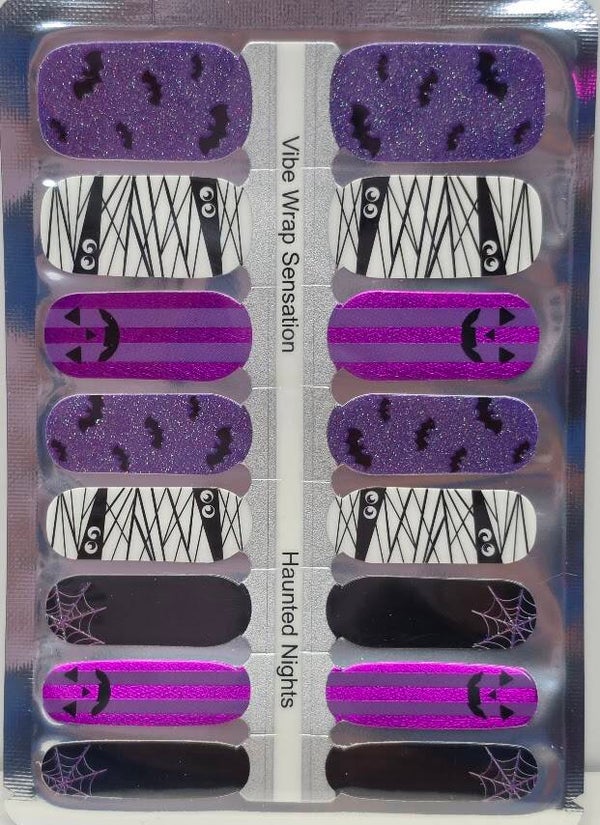 Haunted Nights Nail Wraps
