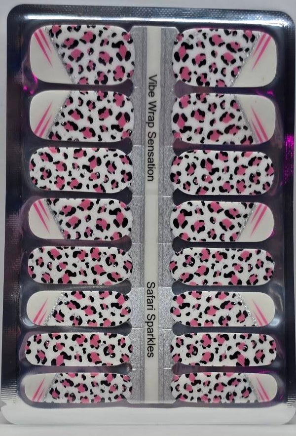 Safari Sparkles Nail Wrap