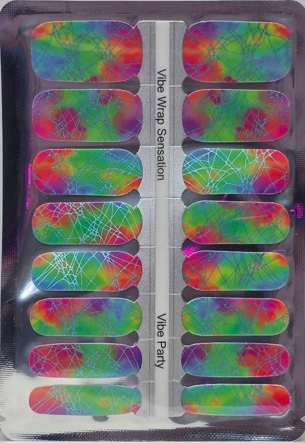 Vibe Party Nail Wrap
