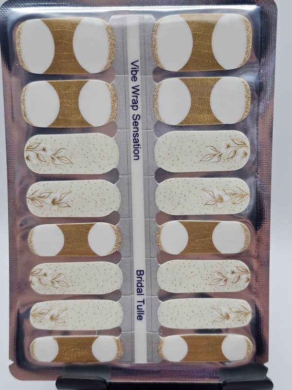 Bridal Tulle Nail Wraps