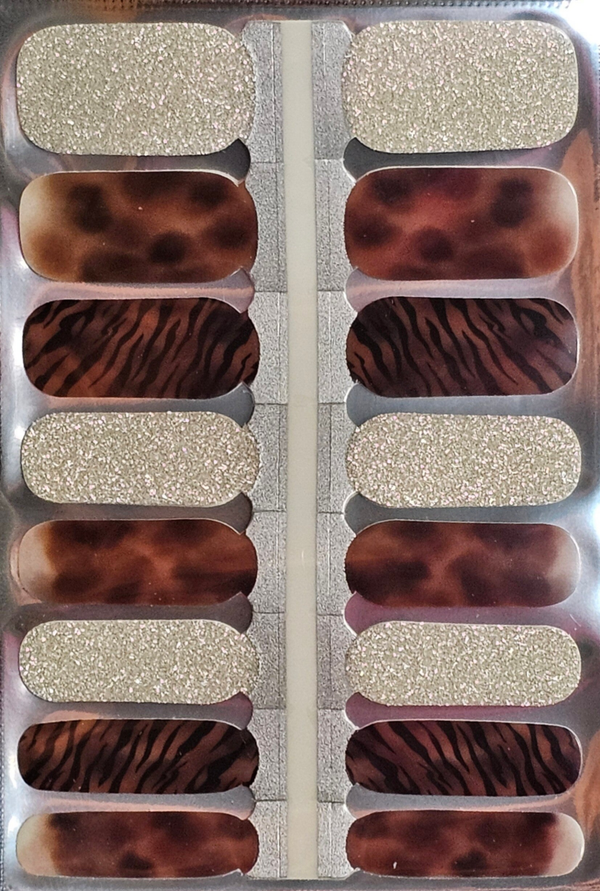 Tigress Nail Wraps – Fierce, Wild