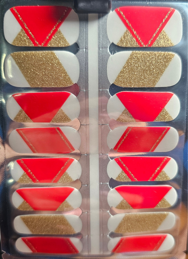 Sands of Time Nail Wraps–Timeless Beauty