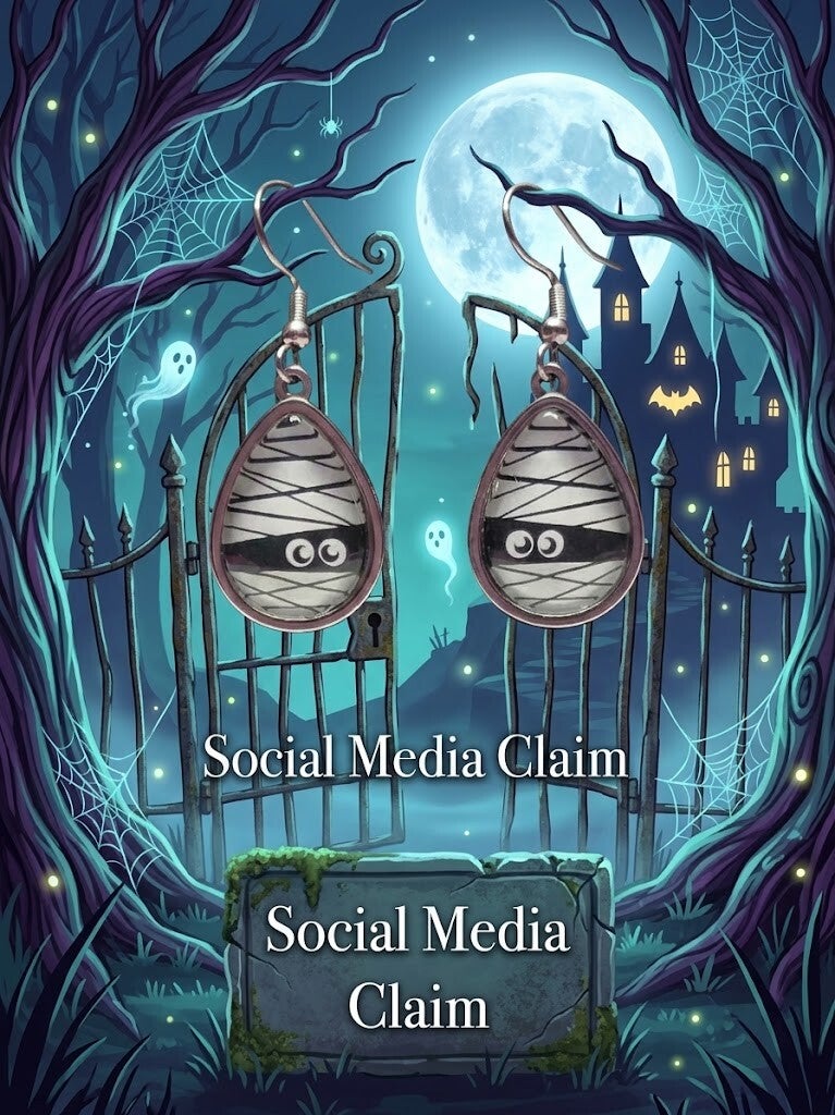 Social Media Earrings