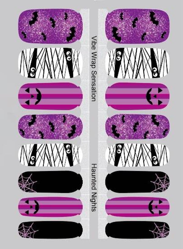 Haunted Nights Nail Wraps