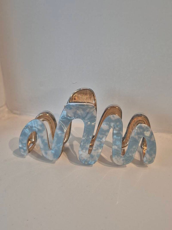 Haarklem Marble light blue