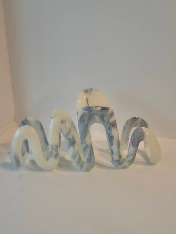 Haarklem Marble grey-blue