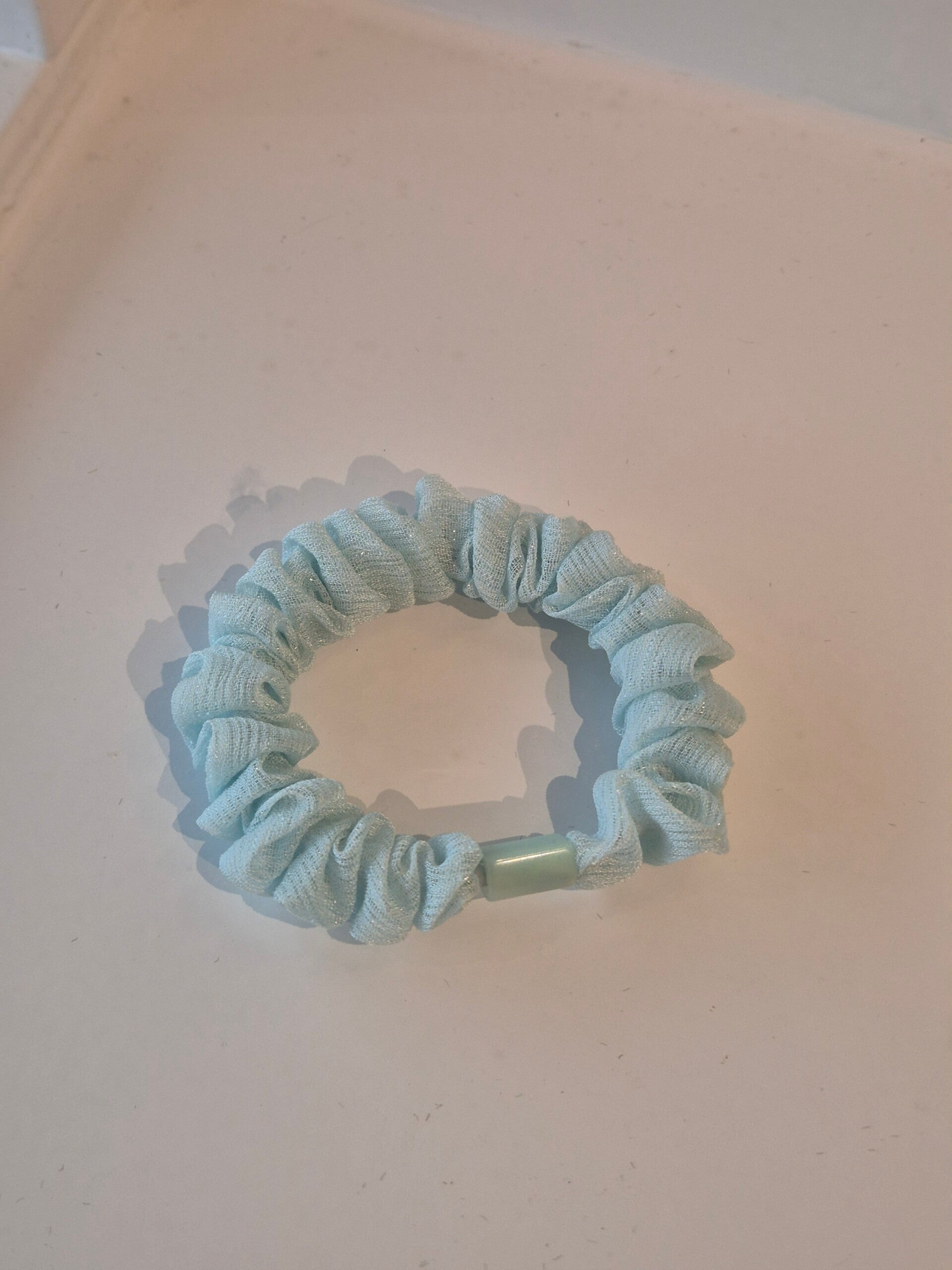 Scrunchie small. Sparkling mint