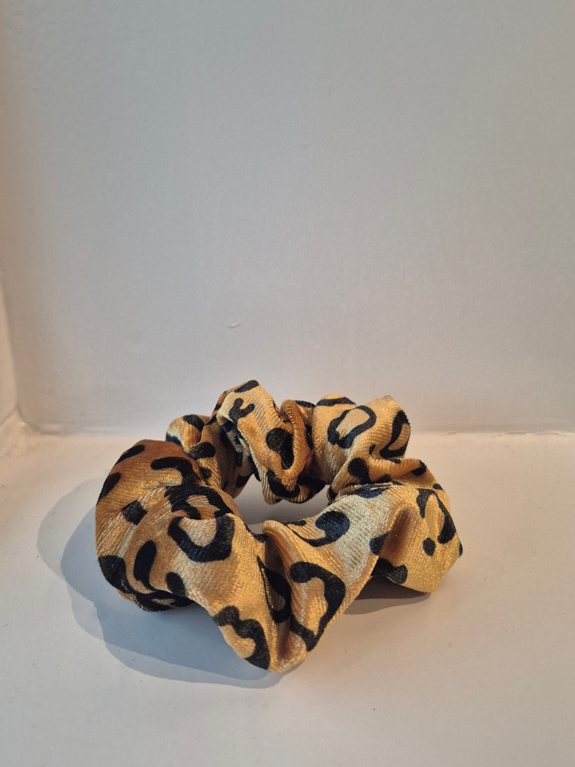 Scrunchie 'Dark leopard'