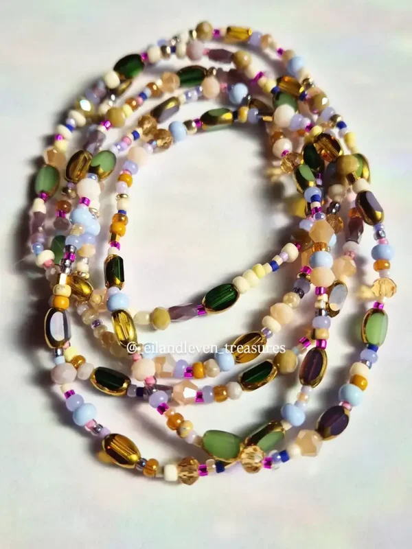 Wild Flora - armband op elastiek