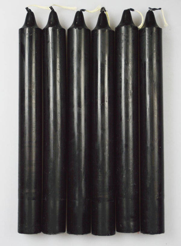 Bougie, neuvaine noire