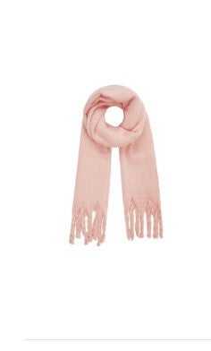 Sjaal effen roze