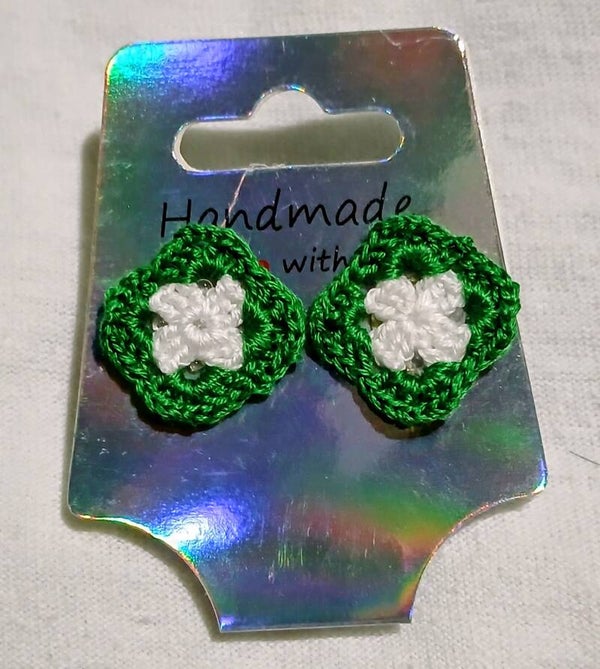 Granny Square Earrings