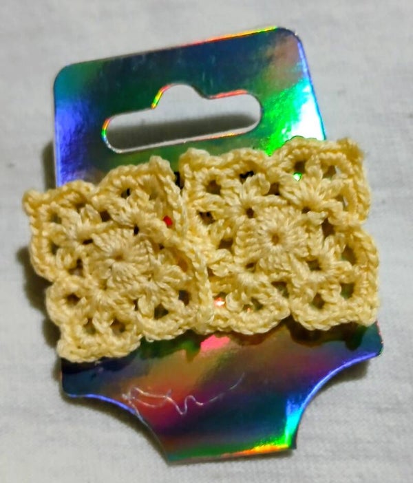 Lacy Granny Square. Earrings